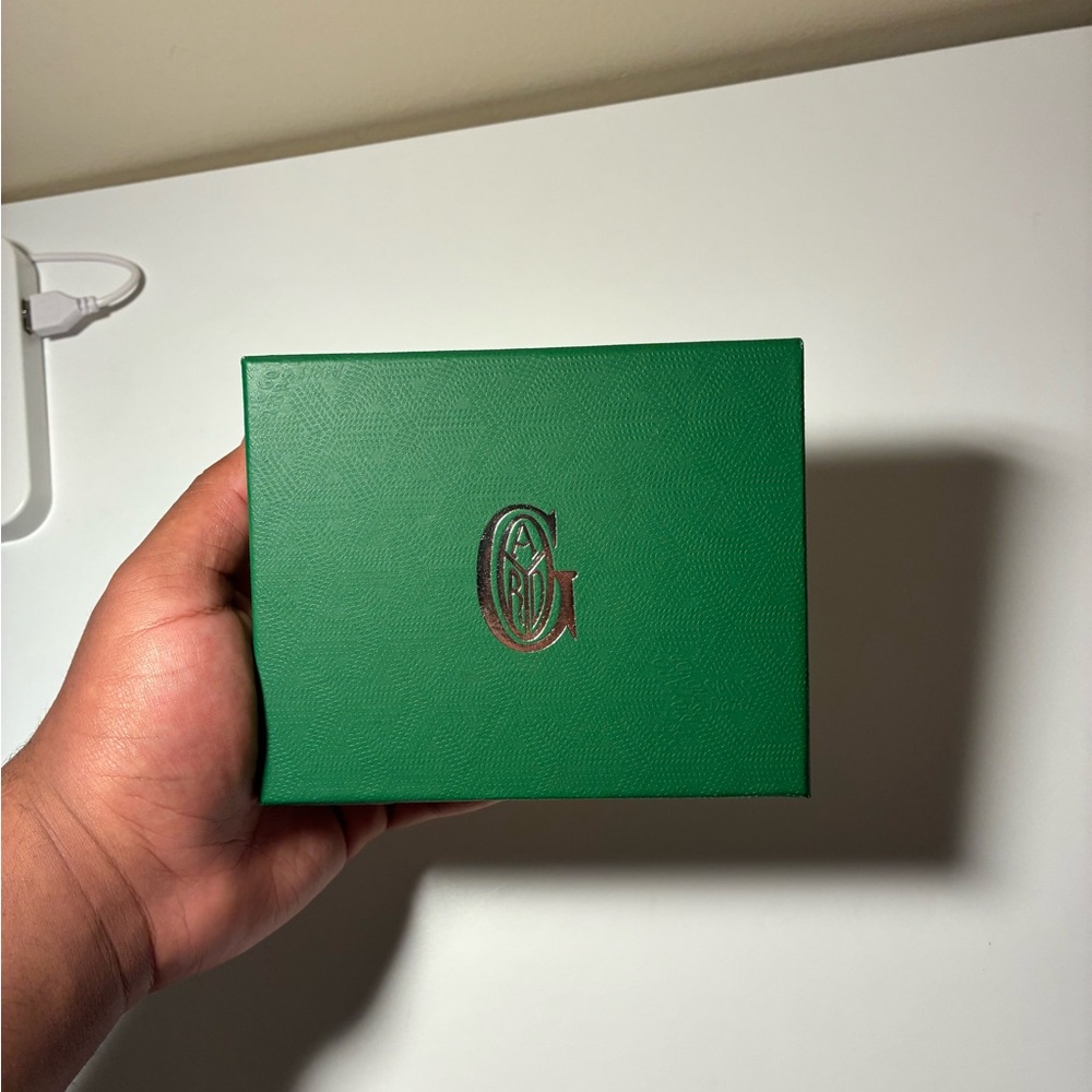 Green Monogram Gift Box with Metallic Logo - Men Other